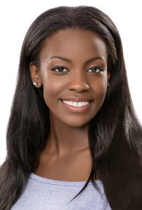 headshot of an actress for a talent agency