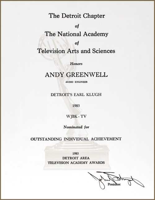 Emmy Nomination for Detroit's Earl Klugh