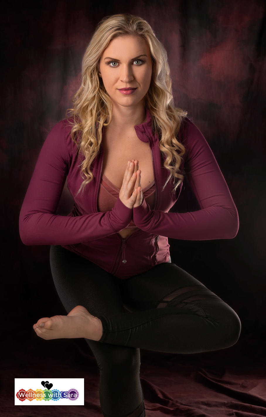 yoga instructor photo shoot