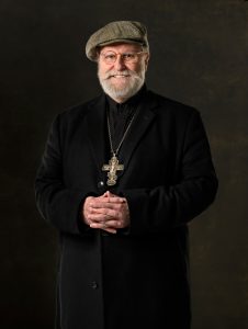portrait of a priest minister for church