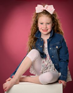 headshot for children for beauty pageants